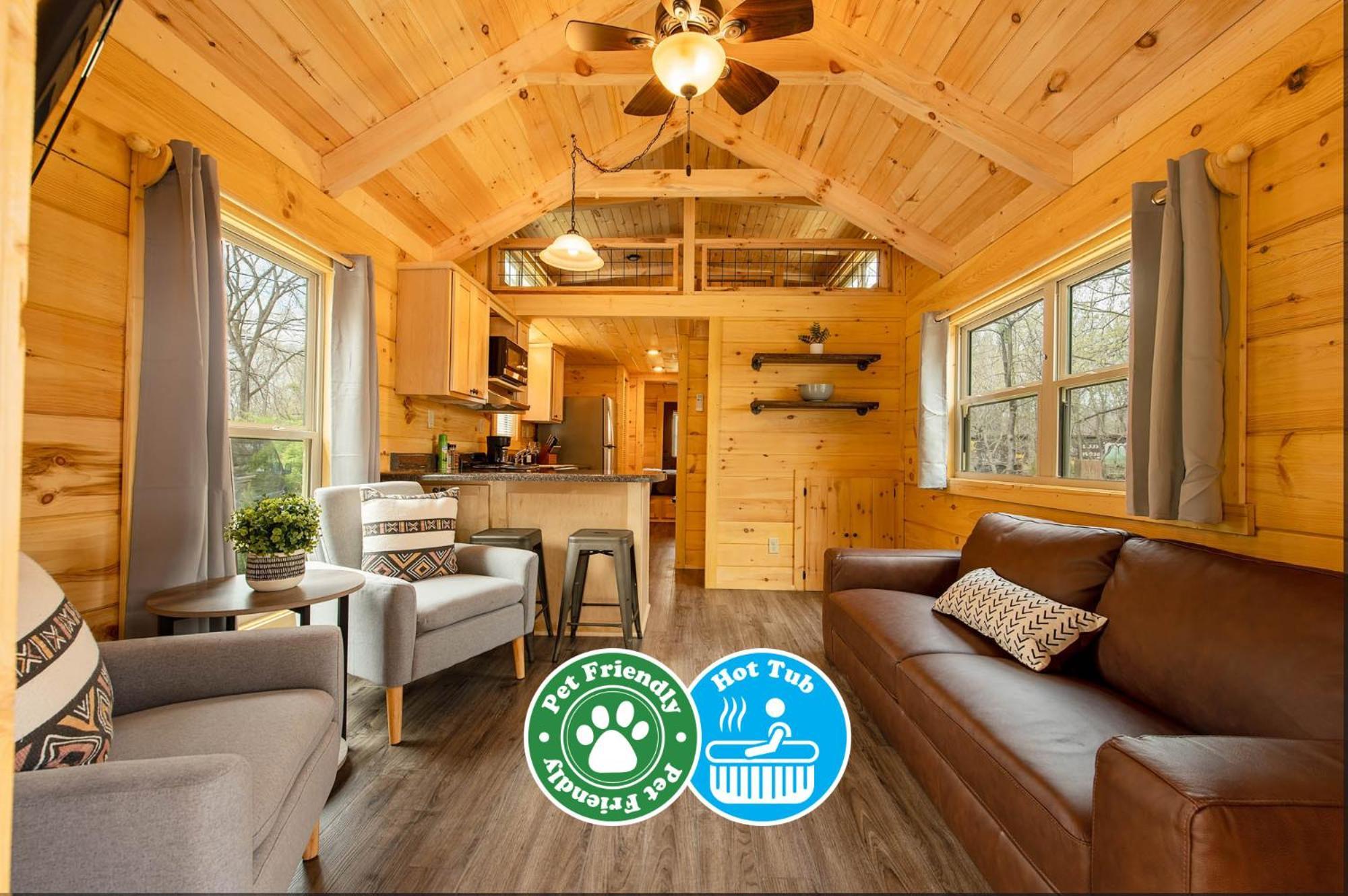 Meg Cabin Tiny Rustic Comfort On Lookout Mtn Chattanooga Kültér fotó