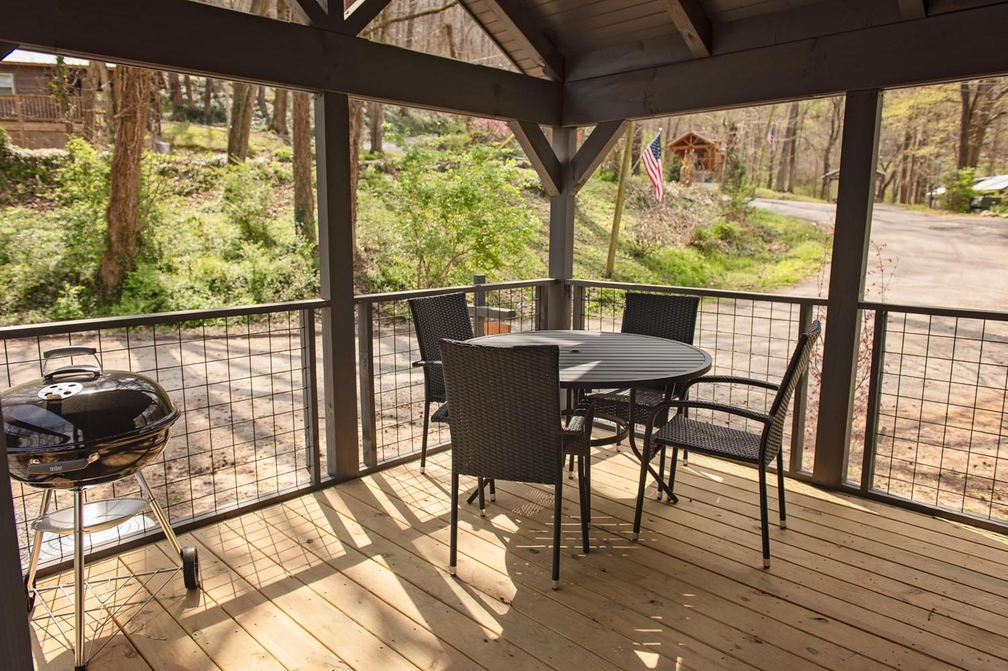 Meg Cabin Tiny Rustic Comfort On Lookout Mtn Chattanooga Kültér fotó